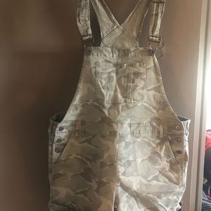 Torrid Camo Shortalls